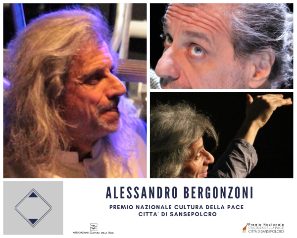 Premio Cultura della pace ad Alessandro Bergonzoni