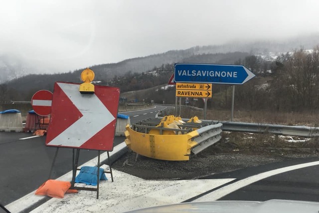 E45, questo pomeriggio la riapertura al traffico leggero fino a 35 quintali